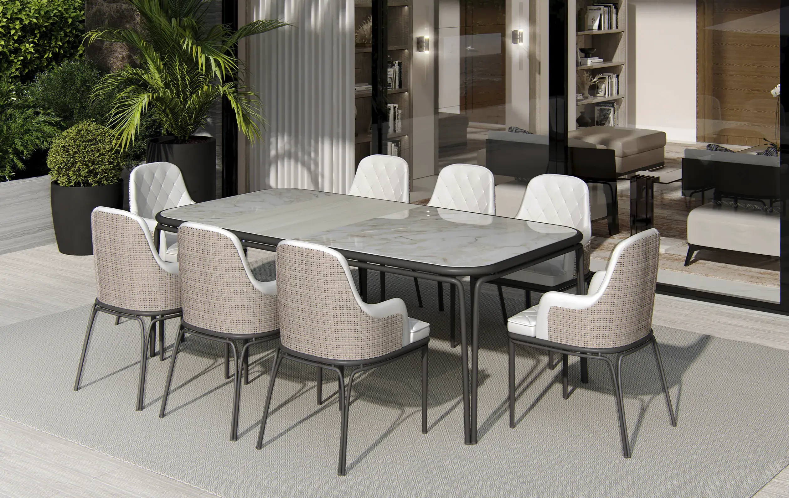 Regal Outdoor Dining Table