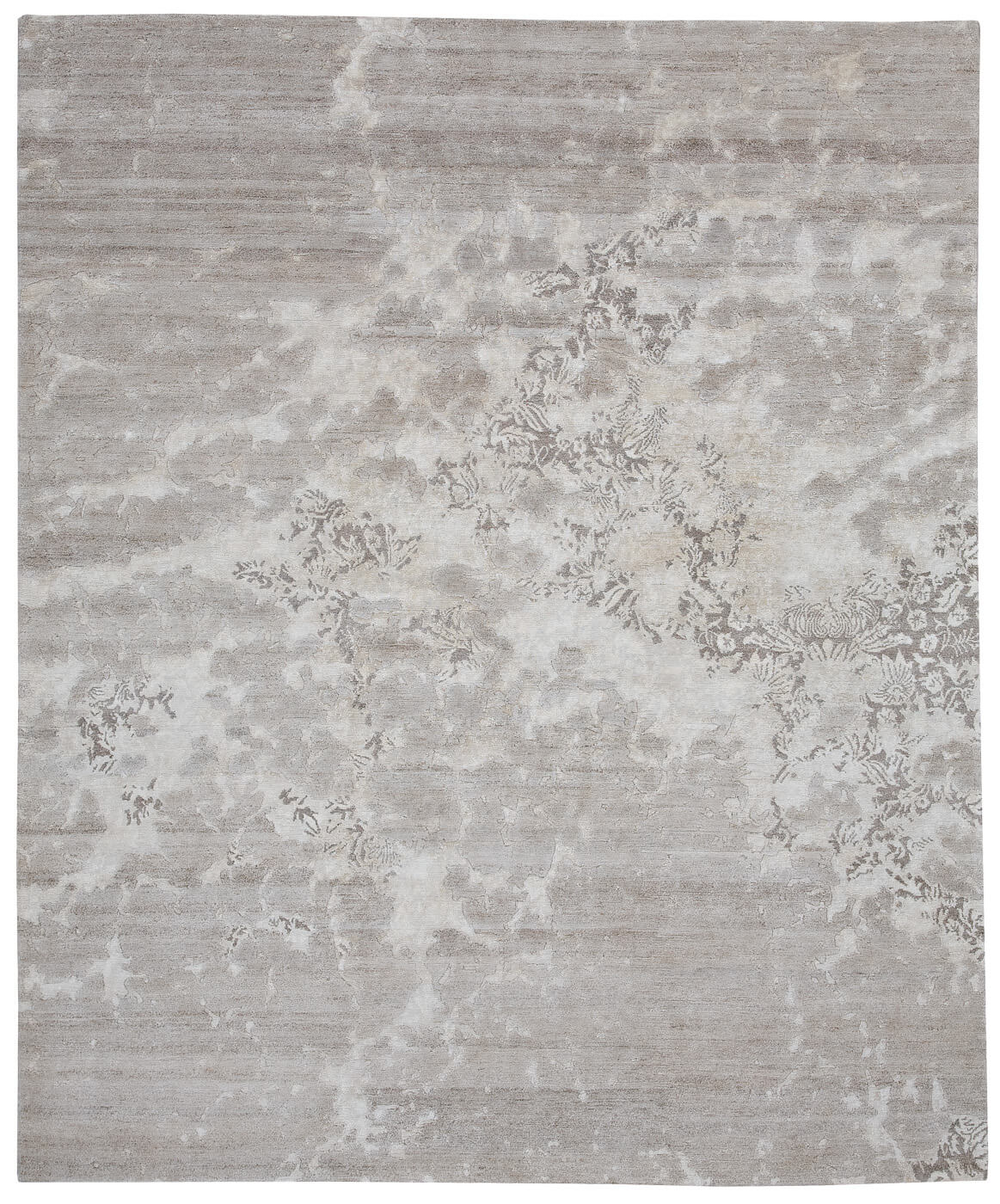 Verona Air Chrome Hand-knotted Rug