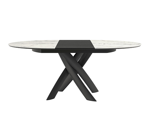 Style Round Ext Dining Table