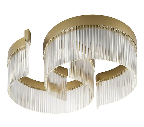 Mezza Luna Contemporary Sculpture Chandelier