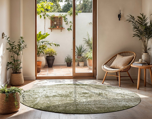 Uranus Round Rug