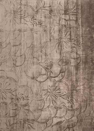 Croquis Gold Handmade Luxury Rug