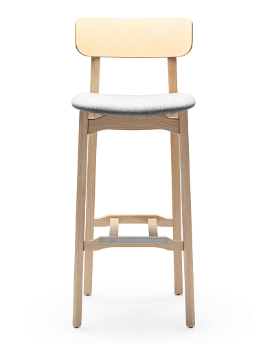 Cacao SG-80 Wooden Bar Stool