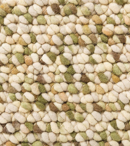Moss Green Stone Rug