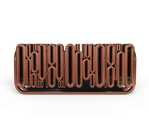 Ellipse Copper Sideboard