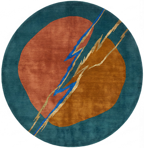 Copper Meridian Artisan Rug