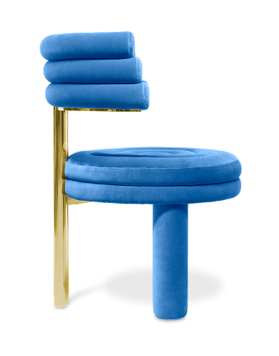 Kerr Blue Dining Chair
