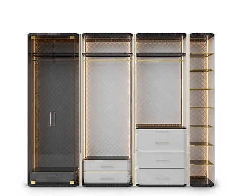 Cadence Grey Closet