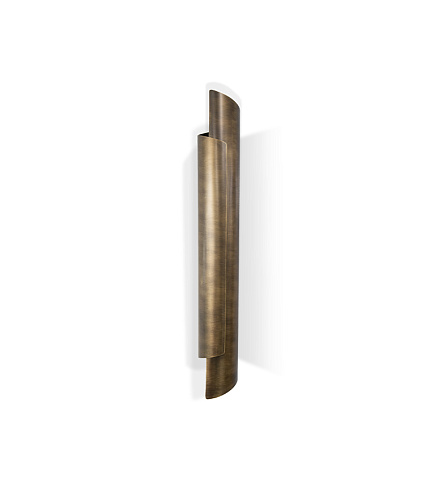 Aged Brass Wall Light