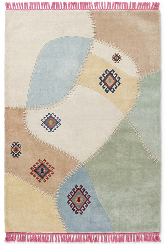 Textile Medallion Handcrafted Rug