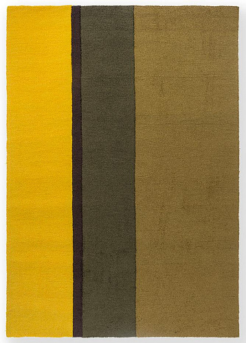 Stripe Yellow Outdoor Rug