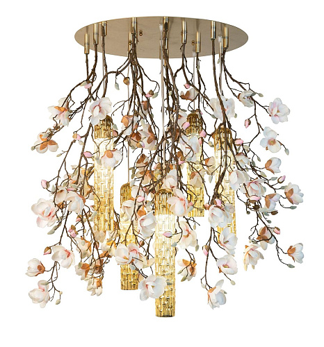 Magnolia White Chandelier