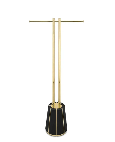 Regal Black Towel Rack