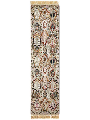KavaBagh Green Hand-Woven Rug
