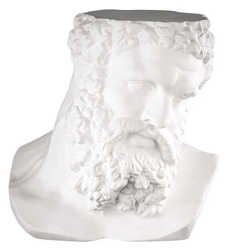 Ercole White Bust Sculpture