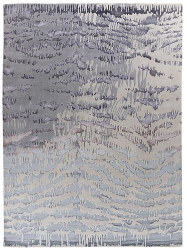 Hand-Knotted Abstract Rug