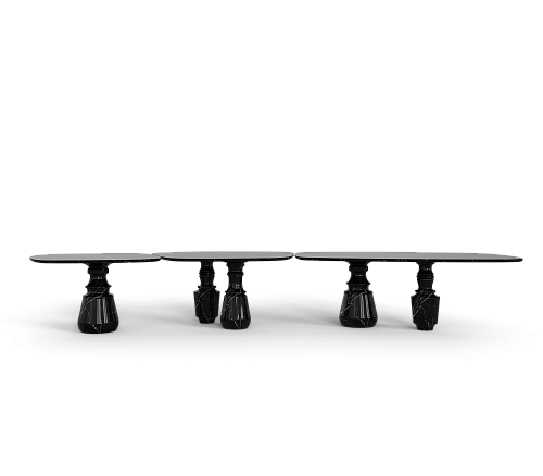 Obsidian Modular Dining Table