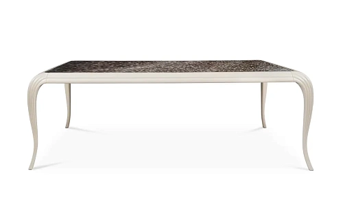 Mistral Exotic Feather Top Dining Table