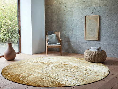 Mercury Round Rug