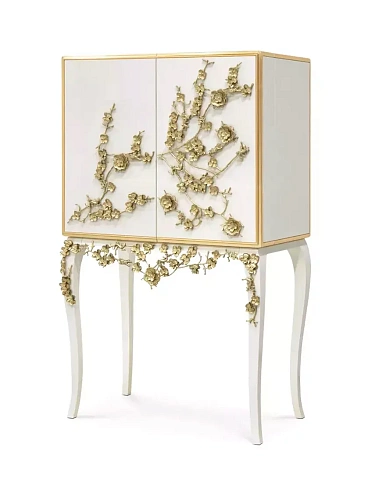 Mirage Lacquer Bar Cabinet