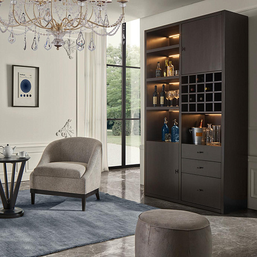 Gray Italian Armchair