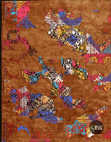 Agra Patch Designer Rug