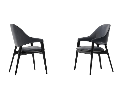 Egle Gray Carver Chair