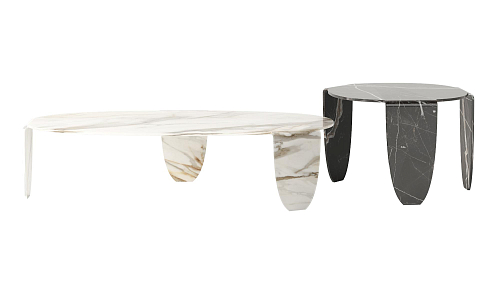 Arturo Artistic Glass Coffee Table