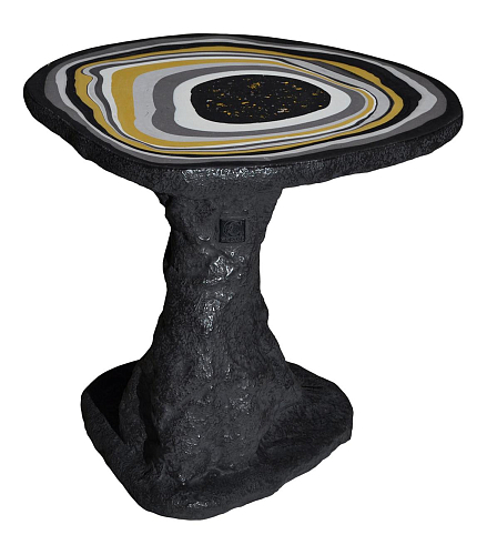Black Charles Side Table