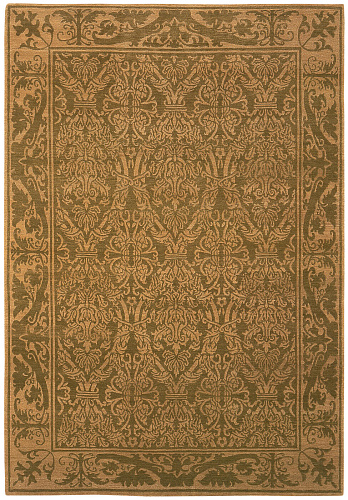 Hand-Woven Alcaraz Gold Rug