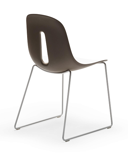 Gotham SL Black & White Chair