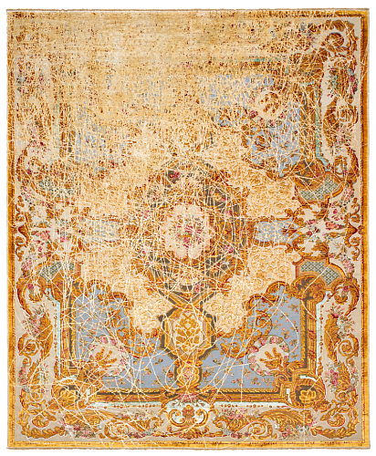 Savonnerie Handwoven Rug