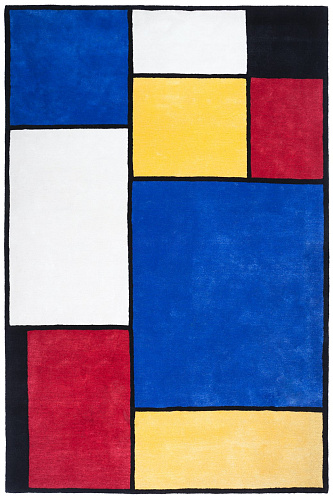 Mondrian Designer Handmade Rug