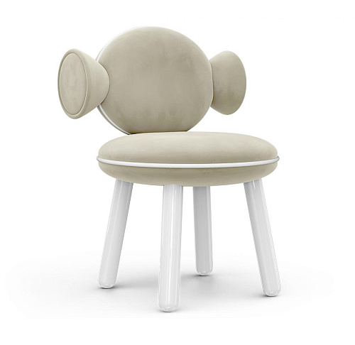 Lollipop Cream  Puff Chair