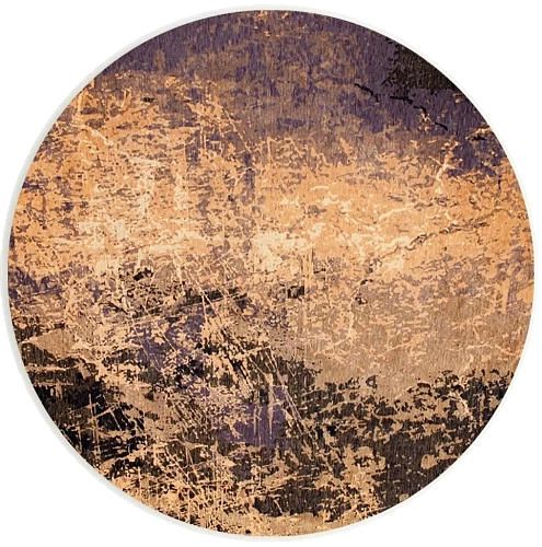Deep Mine Round Rug