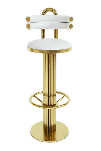 Keira Demilune Bar Stool