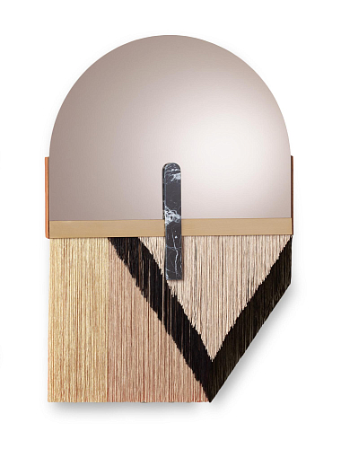 Souk Black Decorative Wall Mirror