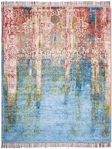 Woods Multi Hand Knotted Rug