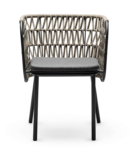 Jujube SP-Int Black & Beige Outdoor Chair