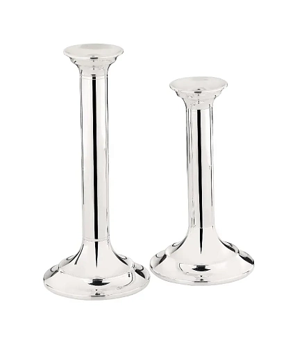 Column Silver-Plated Candlestick
