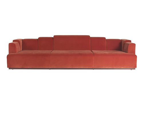 Nouvelle Vague Red Sofa
