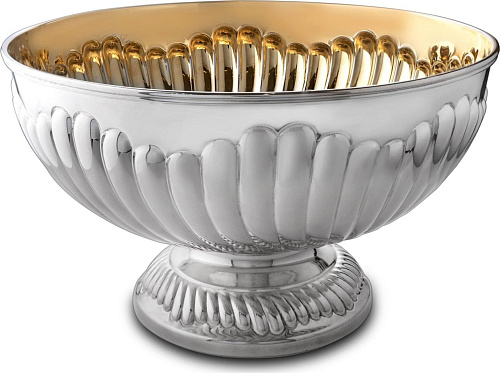 Silver/Gold Round Bowl