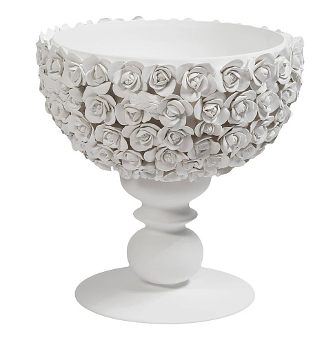 Coco Camelie Footed Decorative Bowl
