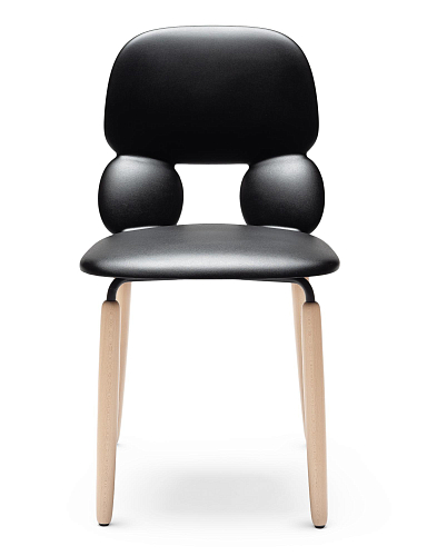 Nube W Black Chair