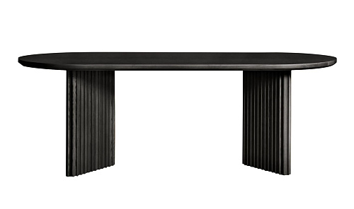 Basalto Black Ash Table