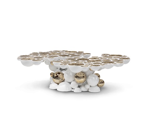 Orbit White Coffee Table