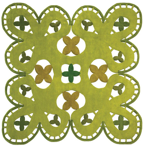 Lace Designer Hand-Woven Rug