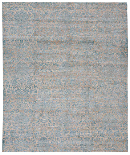 Hand-Knotted Verona Blue Rug