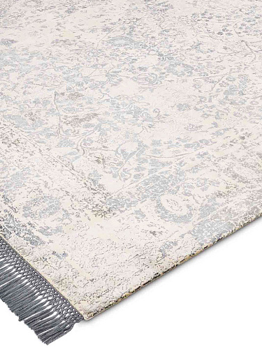 Silver Grey Hand Woven Rug