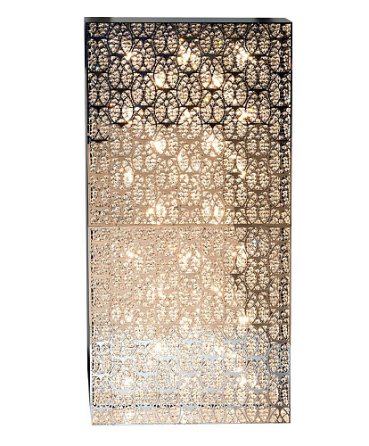 Domino Large Rectangular Sconce